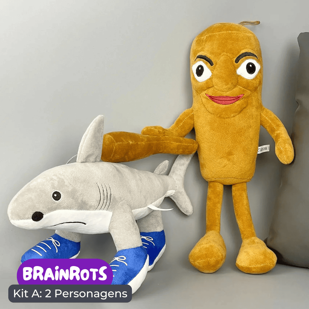 Brainrots Pelúcias Exclusivas