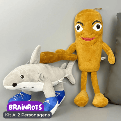 Brainrots Pelúcias Exclusivas