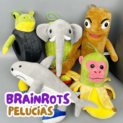 Brainrots Pelúcias Exclusivas