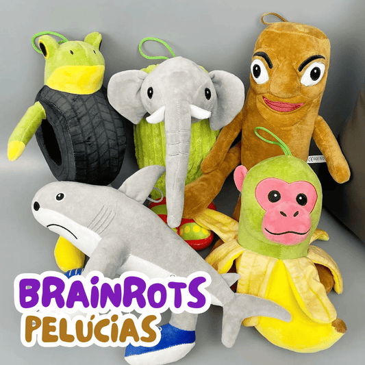 Brainrots Pelúcias Exclusivas