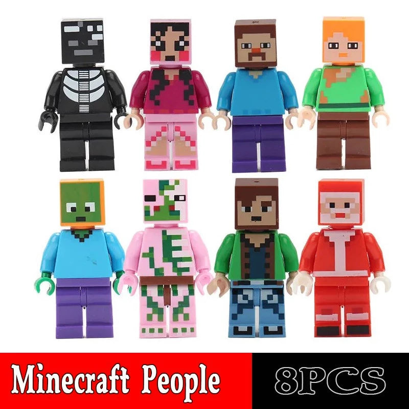 Fantoche Cachoeira Selva (3 em 1) Bloco de Construção Brinquedos Brinquedos Infantis Presentes para Crianças Brinquedos