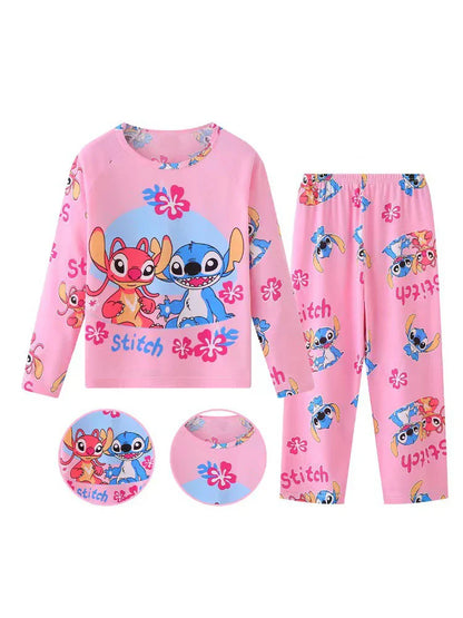 Pijama Stitch Infantil Conjunto Inverno