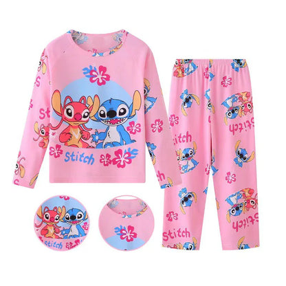 Pijama Stitch Infantil Conjunto Inverno