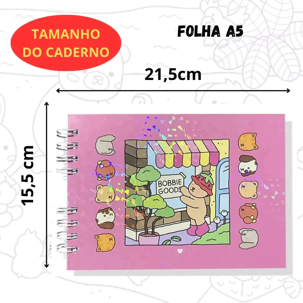 Bobbie Goods - Livro de Colorir 50 Páginas