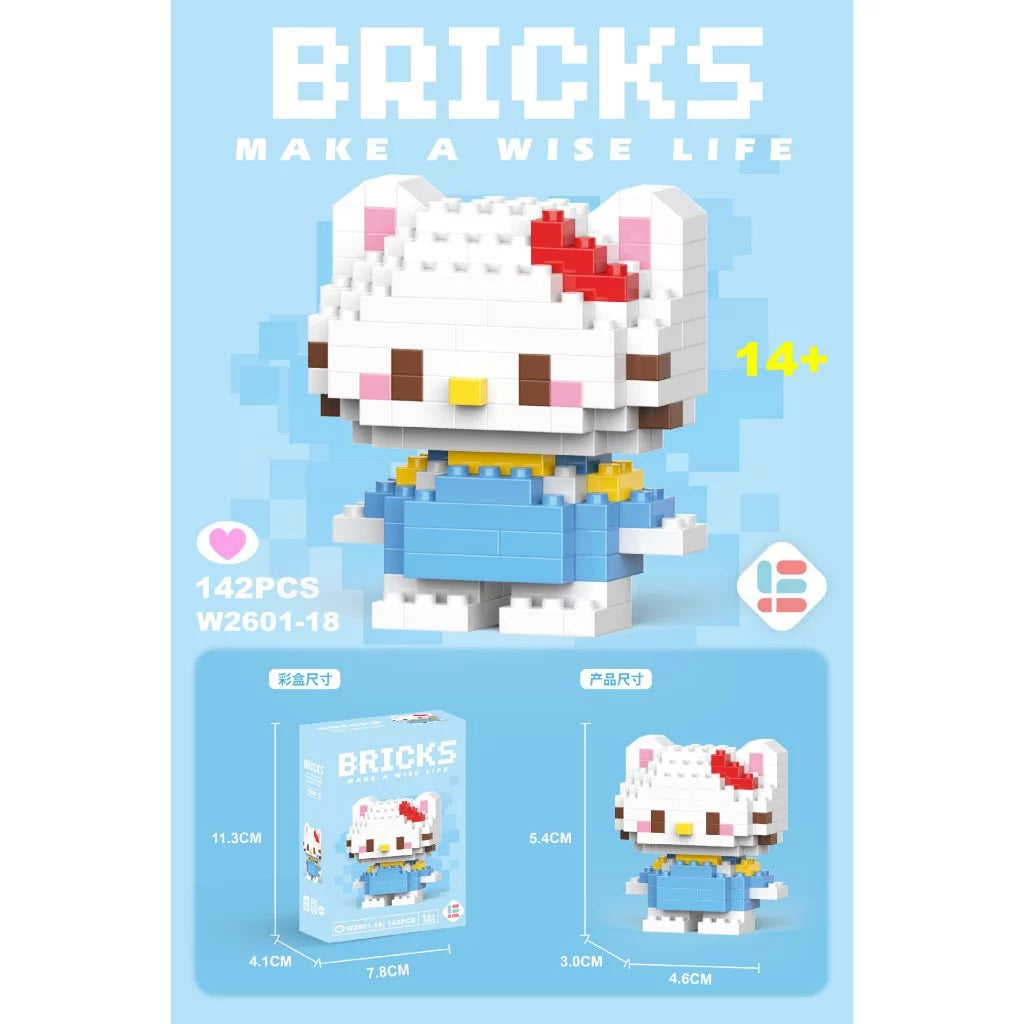 Compatível Com Estatuetas De Desenhos Animados , Blocos De Construção Montados Em Micropartículas , Brinquedos De Quebra