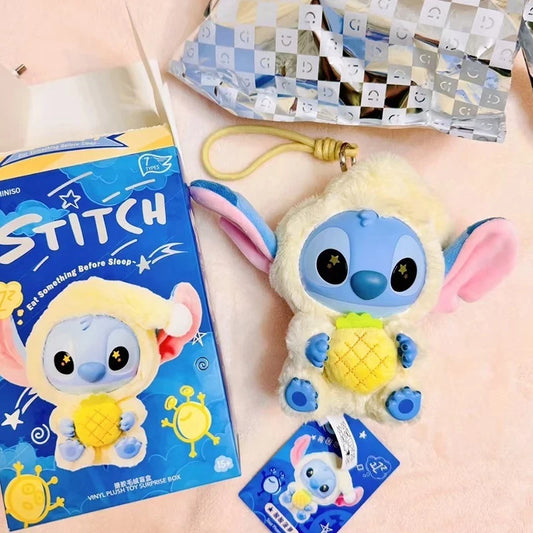 Lilo & Stitch Coma Algo Antes Do Dormir Caixa Cega Boneca De Pelúcia Pijama Fofo Kids Toy
