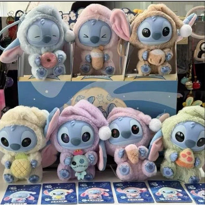Lilo & Stitch Coma Algo Antes Do Dormir Caixa Cega Boneca De Pelúcia Pijama Fofo Kids Toy
