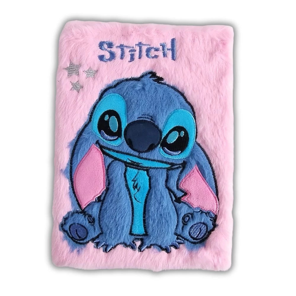 Caderno Pelúcia Stitch Aloha Pequeno - Papelaria Fofa